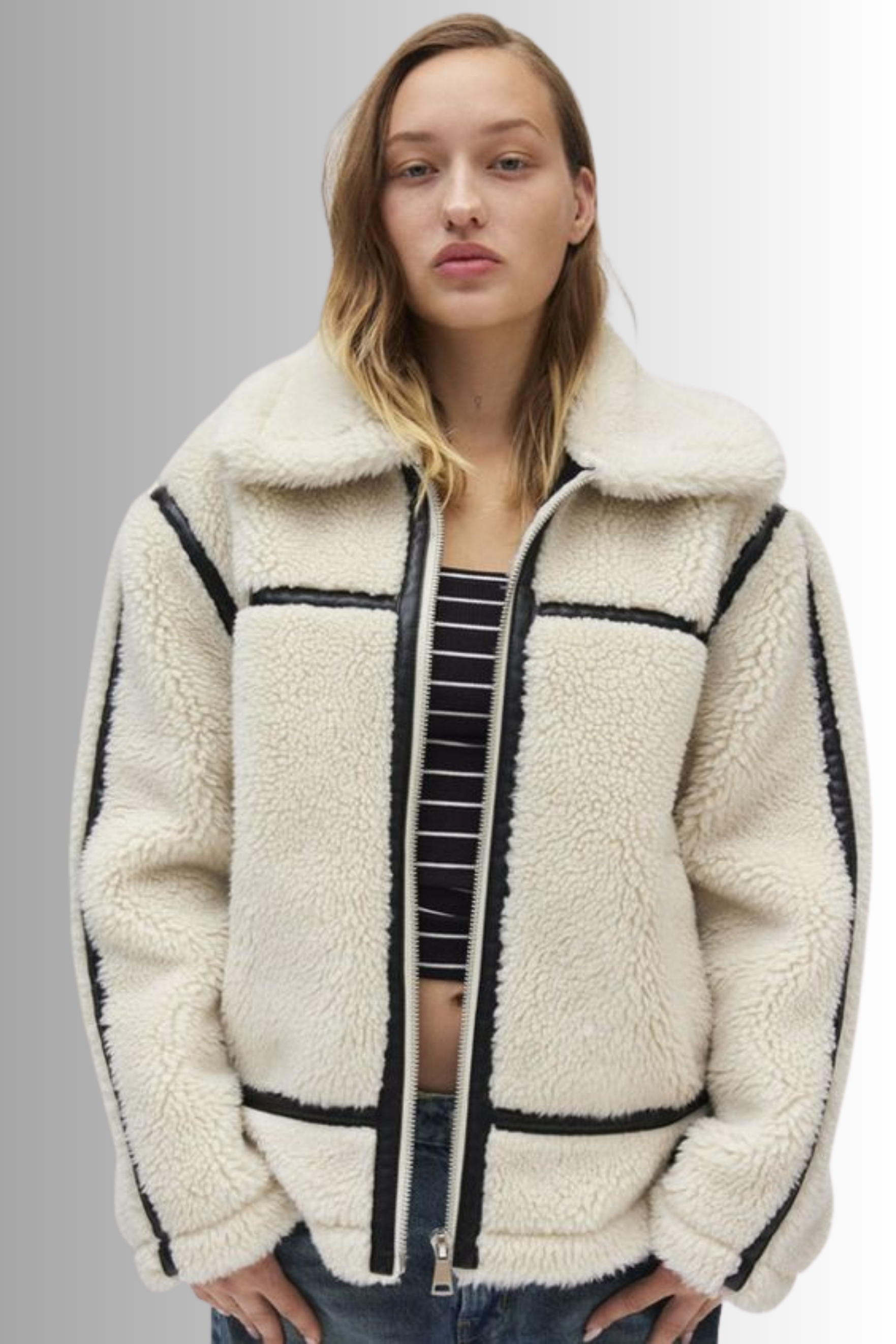 Ultra warm lamb mohair lining