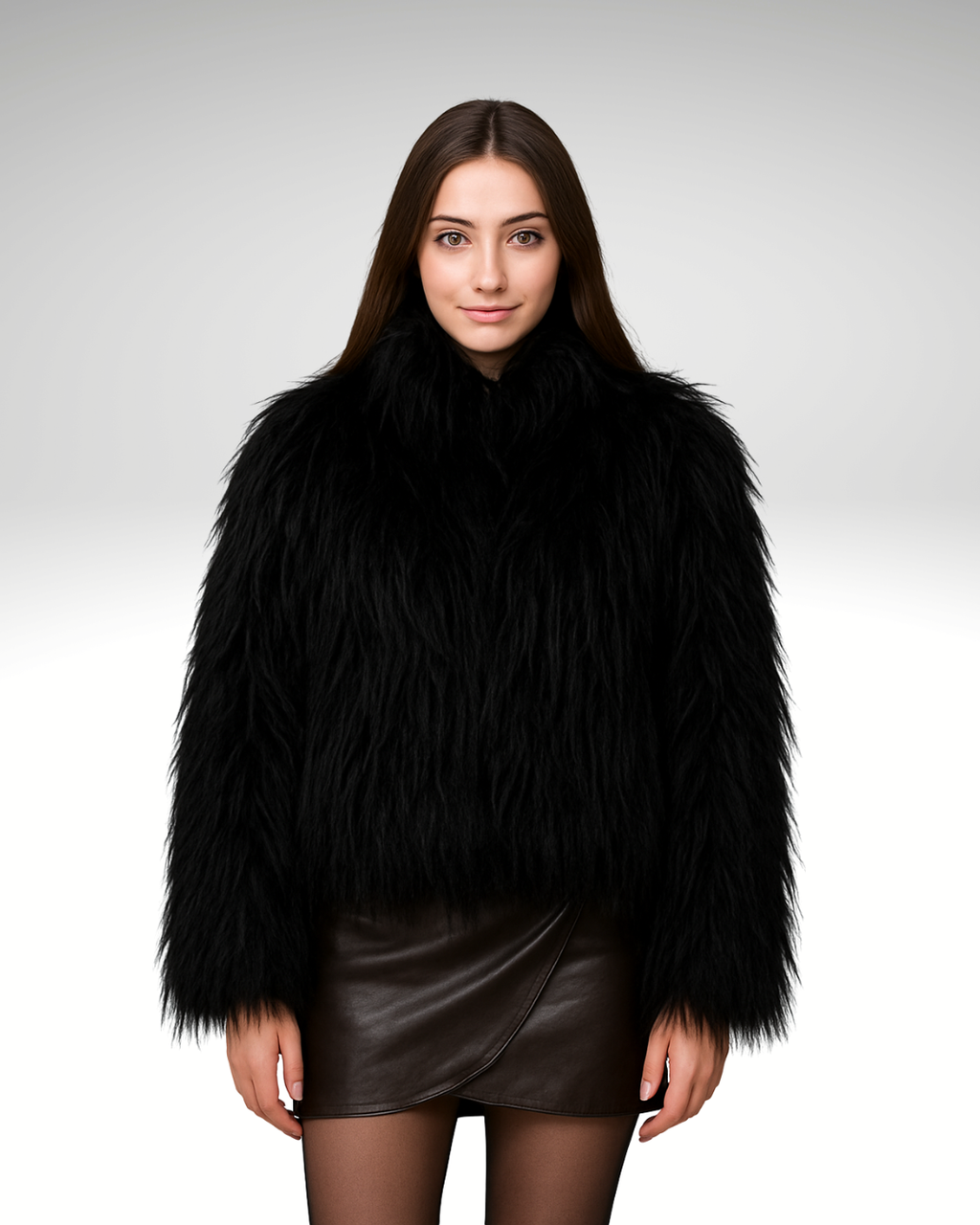 Luxe Ultra Soft Plush Winter Fur Jacket