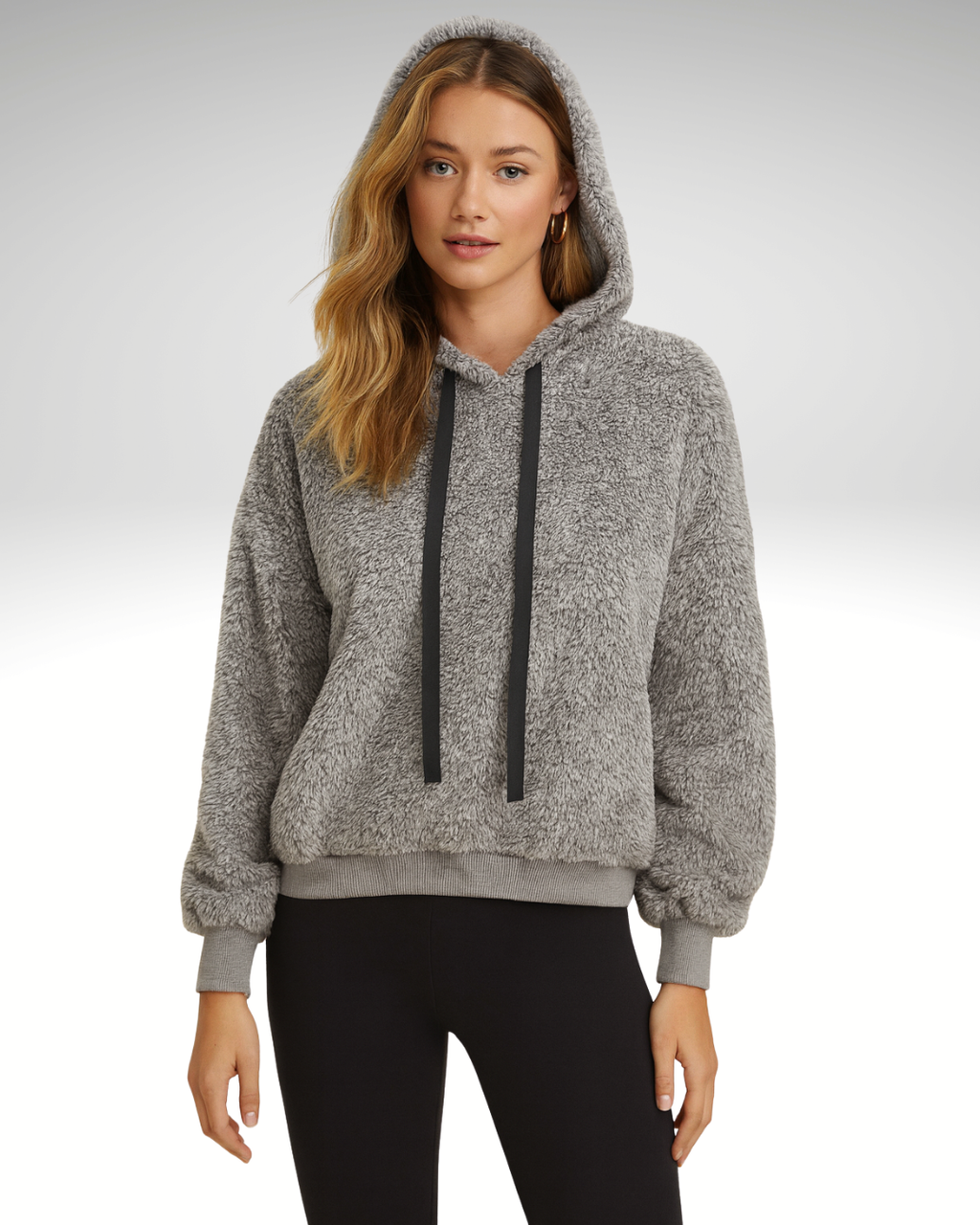 Ultra Soft Hairy Teddy Hoodie