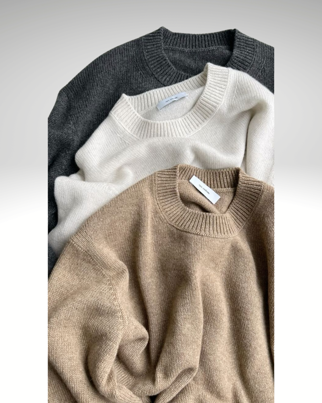 Thick Round Neck Women’s Loose Knitted Pullover Sweater